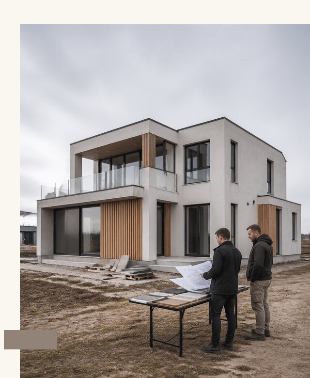 Проект двухэтажного дома из газобетона в Кемерово от 46827 | А3дПро-Кмр